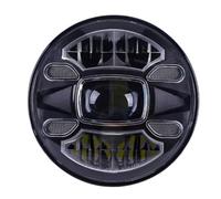 HONGYISM Faros Faros Delanteros LED DRL De 7 Pulgadas | Para FLD 2012 2013 Para Touring Para Softail Para Deluxe FLSTN 2005-2016 Para Trike 1983-2016(Headlight 1 Piece)