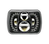 HONGYISM Faros Para Jeep Para Wrangler Para Cherokee Para Comanche | 5x7 ''7x6'' Faros LED H6054 H5054 Faro Alto/bajo Y Señal De Giro DRL(TYPE A 1 Piece)
