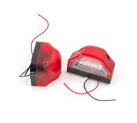 HONGYISM Juego Pilotos Traseros 2 Luces LED Para Matrícula De Coche, 12 V, 24, 8, Traseras, Para Motocicleta, Camión, Remolque, ATV, RV, Impermeables