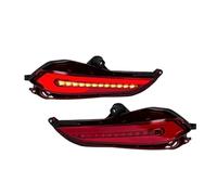 HONGYISM Lámpara Trasera Coche Para Toyota Para Yaris 2017-2019 Vios Advertencia Freno Luces Señal Dinámicas Niebla Coche 3 Funciones Reflector Parachoques Trasero
