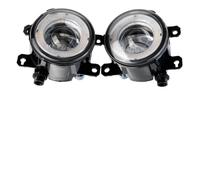 HONGYISM Luces Antiniebla 2 Piezas Para Mitsubishi Para Outlander 2006-2019 Conjunto Luz Antiniebla Coche LED Ojo Ángel Luz Circulación Diurna DRL H11 Antiniebla(Yellow and White)