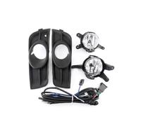 HONGYISM Luces Antiniebla Luz Antiniebla LED Faro Halógeno Cubierta Luz Antiniebla Marco Rejilla Accesorio Arnés Cables Para Chevrolet Para Cruze 2009-2014 Antiniebla(1 set halogen)