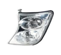 HONGYISM Luces Antiniebla Para Nissan Para Patrol Y61 2001 2002 2003 2004 Faro Parachoques Delantero Indicador Lateral Esquina Luz Señal Giro Lámpara Sin Bombilla Antiniebla(White left)