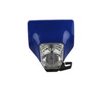 HONGYISM Moto Faro Careta Faro Delantero Para FE TE 2018 17 MX, Carenado Para Motocross(Azul)