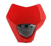 HONGYISM Moto Faro Careta Faro Motocross para Gas EC 250 300 250F 350F EX300 450F MC 450. Accesorios Para, Pit Bike Y Dirt(Rojo)