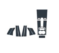 HONGYISM Navegación Protection Film Compatible Chery Para Tiggo 4 PRO: GPS, Transmisión, Navegación, Panel Instrumentos, Película Protectora TPU, Adhesivo Decorativo.(Style A)