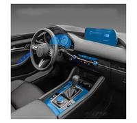 HONGYISM Navegación Protection Film Para Mazda 3 Para Axela 2021 Consola Central GPS Medios Navegación Tablero Película Protectora Antirrayas Accesorios Automóviles