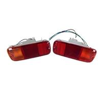 HONGYISM Parachoques Trasero Izquierdo Derecho Luz Antiniebla Carcasa Para Faro Antiniebla Para Suzuki Para Jimny 2006-2016 Accesorios Sin Bombillas Faros traseros(1Pair with bulbs)