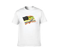 HONGZHENBAO Funkadelic One Nation Under A Groove T-Shirt Mens White Unisex Tees Shirt L