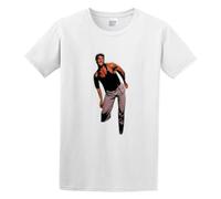 HONGZHENBAO Funny Kickboxer Movie Jean Claude Van Damme Dance Scene V2 T-Shirt Mens White Unisex Tees Shirt 3XL