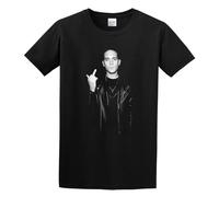 HONGZHENBAO G Eazy Fkk Young Gerald Rap T-Shirt Mens Black Unisex Tees Shirt XXL
