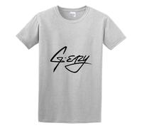 HONGZHENBAO G Eazy Logo Mens Grey T-Shirt 3XL