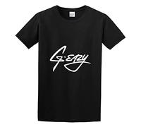 HONGZHENBAO G Eazy Logo T-Shirt Mens Black Unisex Tees Shirt L