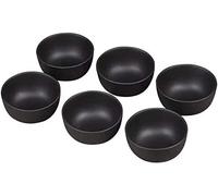 HonHeam Juego de 6 tazas de degustación de té chino, mini taza de té de Kung Fu, capacidad de 25 ml, cerámica, arcilla, cuadrada, reutilizable, ocasión formal, embalaje especializado