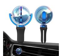 Honhoha Clip de ventilación para ambientador de coche,Clip de ventilación para coche, Clip de ventilación de aire automotriz, Difusor del aroma del coche de la bola del clip del perfume con 4 bolas de