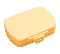 Honhoha Contenedor De Almacenamiento De Pastillas, Pastillero Pequeño | Pastillero de viaje con 6 compartimentos,Pastillero portátil, pastillero, pastillero, organizador de pastillas, estuche de