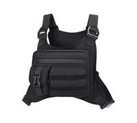 Honhoha de Pecho Masculina | Chaleco Multi-Funcional para Correr - Pack de Pecho Hombre | para Entrenamiento Fisico, Viajes, Gimnasio, Escuela, Oficina, Playa, Picnic y Aventuras al Aire Libre