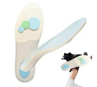 Honhoha Inserciones ortopédicas para zapatos, Inserciones para pies con soporte para el - Inserciones transpirables para zapatos - Plantillas de absorción de impactos para hombres y mujeres,