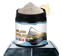 Honhoha Kit Eliminador de Arañazos en - 80g Limpiador Abrillantador de Revestimiento con Esponja | Polvo Pulidor De Vidrio - para Faros Lentes Gafas Reloj joyeria Detailing Lunas Coche