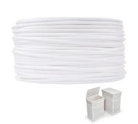 Honhoha Kit Reparación Sillas Mimbre,Cinta Flexible Repuesto | 36,6 m Material Reparación Silla Mimbre | para