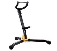 Honhoha Soporte para saxofón tenor,Soporte para saxofón alto | Soporte plegable para saxo tenor - Soporte para saxofón con base triangular ajustable para mujeres, niños, hombres, amantes del saxofón,