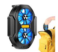Honhoha Ventilador de Refrigeración para Teléfono Móvil - Enfriador Portátil Disipador de Calor del Radiador para Eoutdoor Vlog, Juegos
