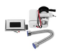 HONITANO 1 juego de válvula de descarga para urinario: Kit de válvula electrónica solenoide de descarga automática para urinario, con sensor sin contacto, para baños públicos o el hogar.