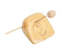 HONITANO 1 Juego Instrumento Musical Infantil de Madera Tambor de Percusión para Juguete Educativo Material de Madera Natural para Cumpleaños y Días