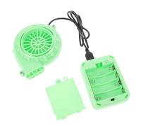 HONITANO 1 juego Mini Ventilador Eléctrico Inflable para Disfraces de Soplador Portátil con USB y Batería para Fiestas