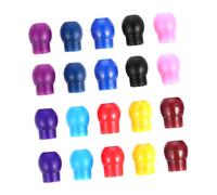 HONITANO 10 pares Tapones de Silicona para Fonendoscopio Recambio y Seguro Accesorios para Estetoscopios con Partes Metálicas Uso Hospitalario y Clínico Color Aleatorio Color Aleatorio