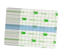 HONITANO 100 piezas Paletas Maquillaje Desechables Adhesivas Bandejas Transparente Mezcla Base Cosméticos Paleta Mano Profesional Para Labios Sombras y Fundaciones