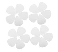 HONITANO 100 Piezas Púas para Guitarra Bajo Acero Inoxidable con Borde Plectros Metálicos para Eléctrico y Guitarra Acústica Versátil para Jazz Rock y Principiantes