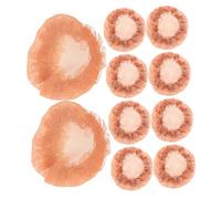 HONITANO 10piezas Redes De Duplicado Para Recogidos De Cabello Cubiertas De Malla Invisibles Para Mujeres Soporte Reutilizable Para Moños Accesorios Para Bailarinas y Enfermeras