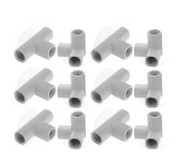 HONITANO 12 Piezas Conectores T para Parque Infantil de Plástico con Ventosa Accesorios Repuestos para Corralito de Niña Ensamblaje Estable y Fácil Instalación para Seguridad Infantil