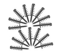 HONITANO 15 Piezas Bass Guitar Pickup Screws With Springs Thread Height Adjustable Mounting Hardware Compatible With Multiple Bass Models For Stable Sound Quality