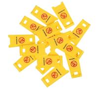 HONITANO 15 Piezas Señales de Tráfico Miniatura para Set Educativo de Simulación Vial Realista Juguetes de Señales para Aprendizaje y Desarrollo de Conciencia Vial