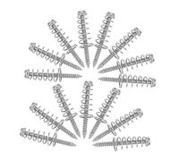 HONITANO 15 Piezas Tornillos y Muelles para Pastillas Rosca para Ajuste Preciso de Altura Fijación Segura y Estabilidad Duradera Guitarras Eléctricas