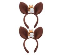 HONITANO 2 Diademas de Caballo para Disfraz, Diadema con Orejas de Caballo para Decoración de Fiestas, Disfraz de Cosplay, Regalo de Año Nuevo.
