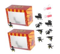 HONITANO 2 Juegos Teatros de Marionetas DIY para Kit de Manualidades Creativas con Sombras Juguetes Educativos para Actividades Interactivas y Narración de Cuentos
