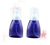 HONITANO 2 piezas Botellas Dispensadoras de Espuma Envases Recargables para Loción y Gel Botellas Vacías Azules para Champú y Limpiador de Unidades