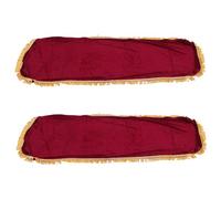 HONITANO 2 Piezas de Piano de Terciopelo para Teclas Fina y Ligera Protector de Polvo para Teclado Eléctrico Fácil de Limpiar para Diario