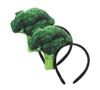 HONITANO 2 Piezas Diademas Divertidas de Verduras para Mujer Banda Facial para Spa Maquillaje y Fiestas de Disfraces