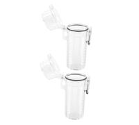 HONITANO 2 Piezas Funda Protectora Transparente para Mechero Estuche Ligero y Resistente Compatible con Varios Mecheros para Camping y Senderismo al Aire