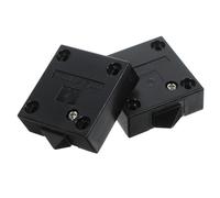 HONITANO 2 Piezas Interruptor Automático Material Abs y Cobre para Luz de Armario Control Fácil Incluye 4 Tornillos para Instalación Compatible Puertas y Ventanas en Luces de Cocina y