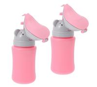 HONITANO 2 Piezas Orinal Portátil para Adultos Antisalpicaduras y Prueba de Fugas Botella de Orina para Coche Entrenamiento para Ir al Baño Práctico y Fácil de Usar para Viajes y Camping