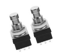 HONITANO 2 piezas Pedal Interruptor para Guitarra y Fácil de Usar Botones para Cambiar Efectos Musicales Compatible con Varios Modelos de Pedales de Efectos Color Aleatorio Color Aleatorio