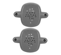 HONITANO 2 Piezas Soporte Base Pasamanos Escalera Resistente y Adaptable Anclaje Seguro para Barandillas Interiores y Exteriores Instalación sin Herramientas Reducción de Ruido y Alta