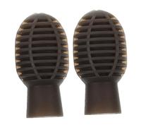 HONITANO 2 piezas Tapas Protectoras de Silicona para Baquetas Amortiguadores Silenciosos para Práctica de Batería de Accesorios Compactos para Percusión Portátil