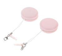 HONITANO 2 piezas Toallitas Limpiadoras Macaron para Pantallas y Gafas Paños de Microfibra para Limpieza de Lentes Teléfonos y Cámaras Portátiles y Superficies de Colores Color Aleatorio
