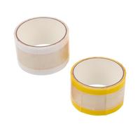 HONITANO 2 Piezas Unidades de Pegatinas Limpiadoras para Estampado de Uñas Papel Removedor de Gel para Manicura DIY Herramienta Desechable para Eliminar Patrones Adhesivo Compacto para